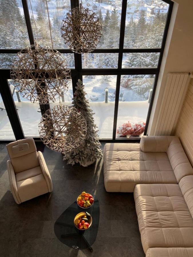 Be Be Chalet - Premium Jacuzi & Private Pool Bukovel Exteriör bild