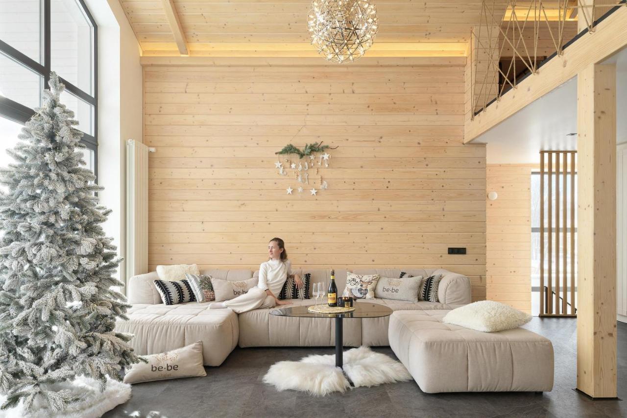Be Be Chalet - Premium Jacuzi & Private Pool Bukovel Exteriör bild